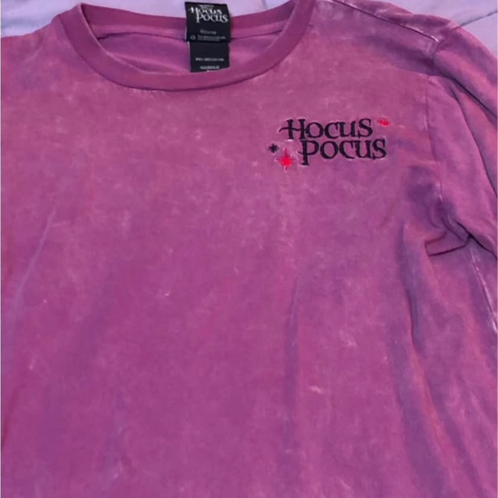 Disney Hocus Pocus Purple Long Sleeve Tee